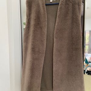 Plush vest